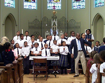 St. Martin de Porres School choir
