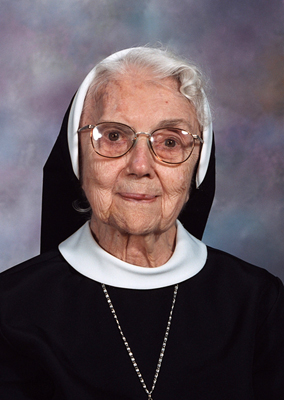Franciscan Sister Edward Paul Colliton died May 19 in Assisi House where she served in prayer ministry since 2002. She was 98.