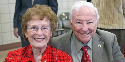 (Miscellany/Deirdre C. Mays) Rita and Paul Thiel, from Our Lady of the Hills Church in Columbia, attended the annual Diocesan Marriage Celebration held at St. Anthony Church in Florence on Feb. 13. They have been married for 60 years and have eight children, 12 grandchildren, and 11 great-grandchildren.