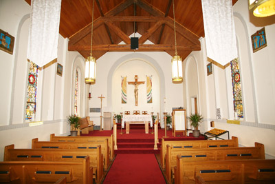 St. John Church interior - North Charleston