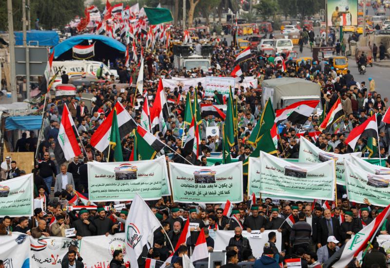 IRAQ GOVERNMENT PROTEST